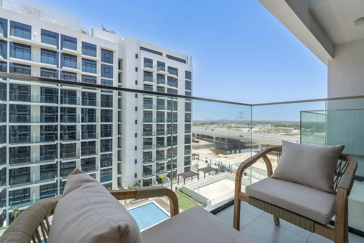 Apartment Immaculate Studio Great For 2 In Meydan Dubai